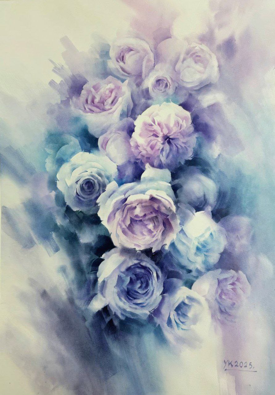 رز آبی